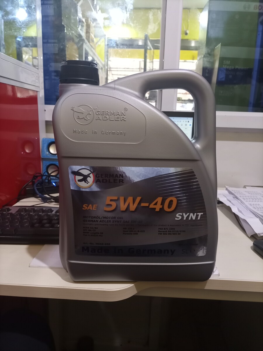 5W40 German Adler Synthetic Engine Oil